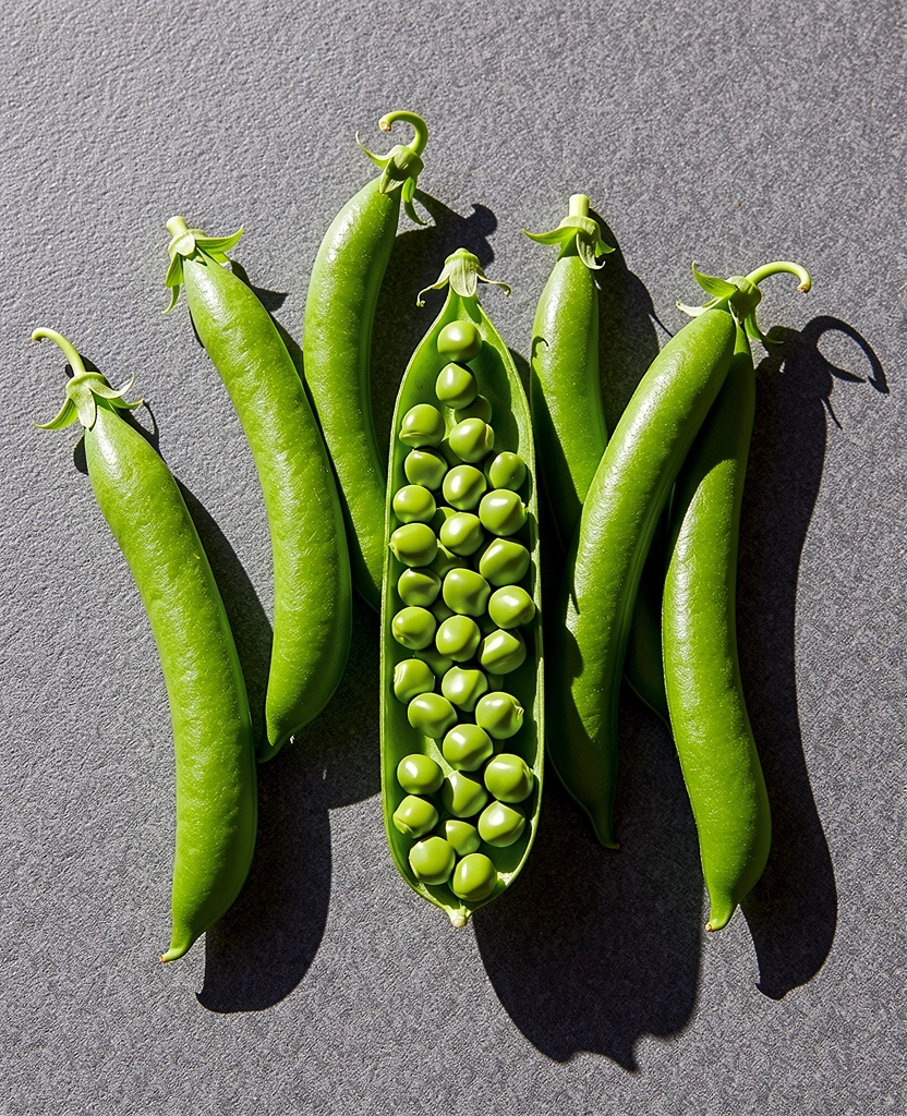 Frische Erbsen